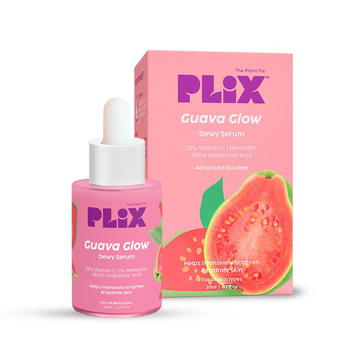 PLIX Guava Glow Dewy Serum 23% Vitamin C, Pentavitin, 5KDA Hyaluronic Acid