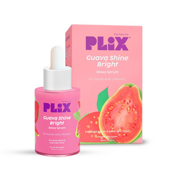 PLIX Guava Shine Bright Dewy Serum 3% Glycolic Acid, Vitamin C